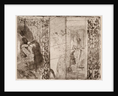 Actresses' dressing rooms by Hilaire-Germain Edgar Degas