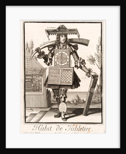 Habit de Tabletier by Nicolas de Larmessin