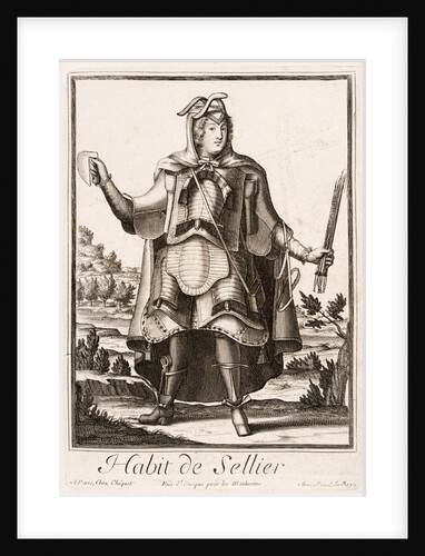 Habit de Sellier by Nicolas de Larmessin