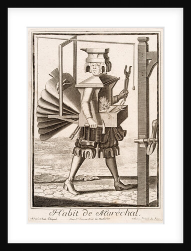 Habit de Marechal by Nicolas de Larmessin