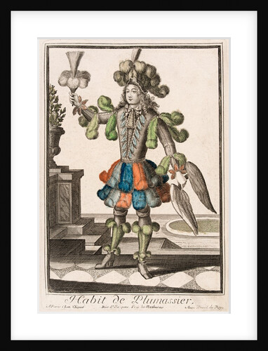 Habit de Plumassier by Nicolas de Larmessin