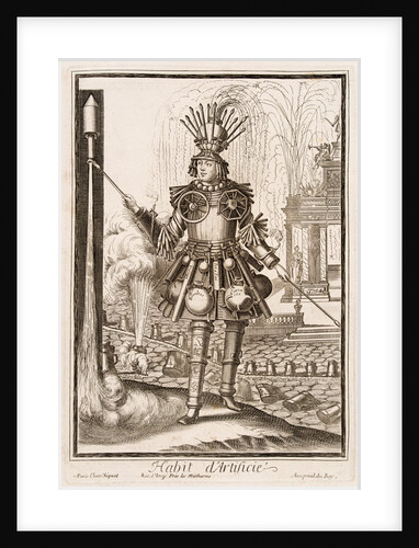 Habit d'Artificie by Nicolas de Larmessin