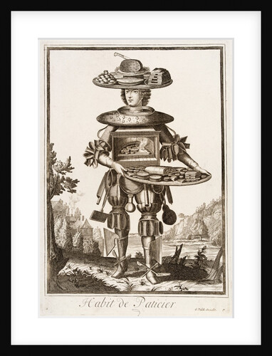 Habit de Paticier by Nicolas de Larmessin