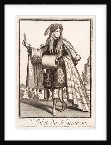 Habit de Foureur by Nicolas de Larmessin