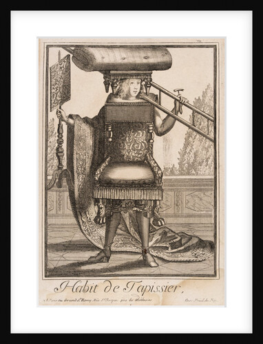 Habit de Tapissier by Nicolas de Larmessin