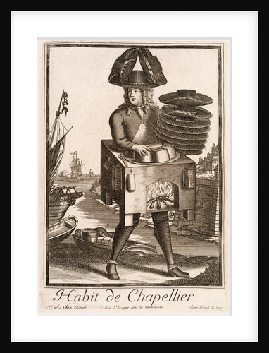 Habit de Chapellier by Nicolas de Larmessin