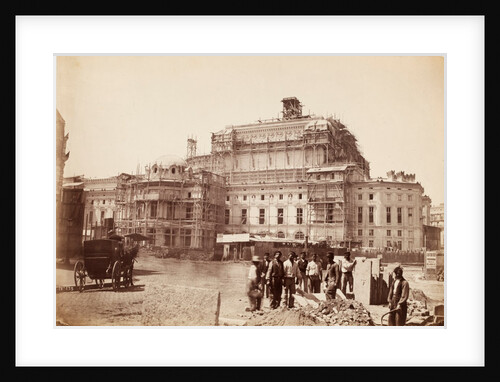 Exterior faþade of the Palais Garnier by Delmaet & Durandelle