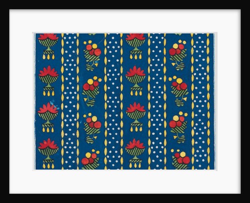 Design for wallpaper by Heussner & Co