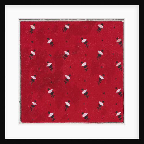 Design for wallpaper by Heussner & Co