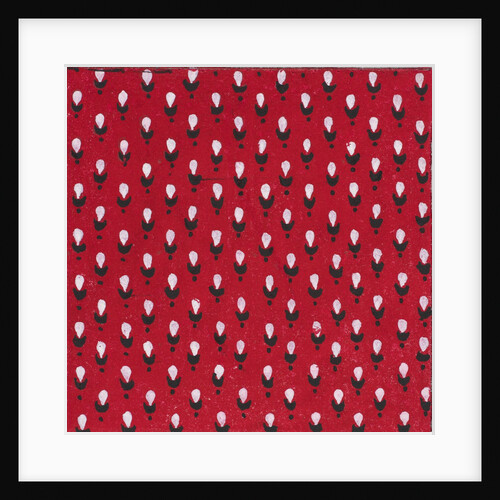 Design for wallpaper by Heussner & Co