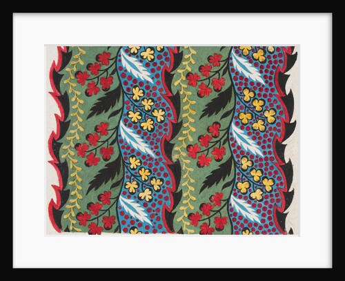Design for wallpaper by Heussner & Co