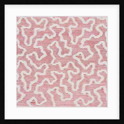 Design for wallpaper by Heussner & Co