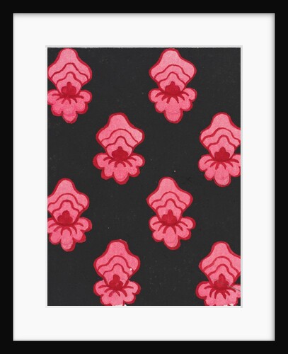 Design for wallpaper by Heussner & Co