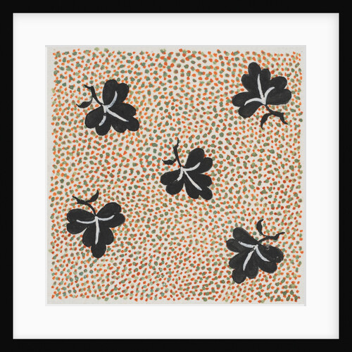 Design for wallpaper by Heussner & Co