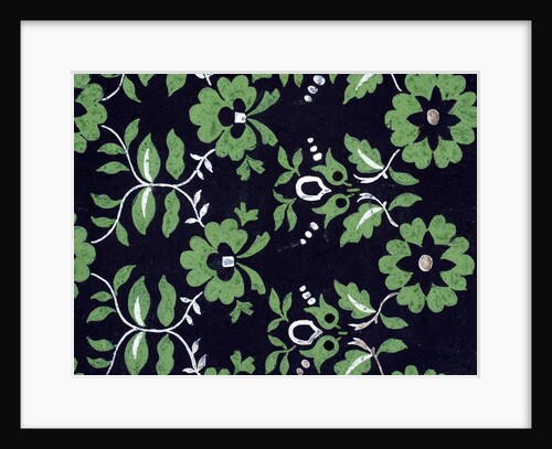 Design for a wallpaper pattern by Heussner & Co.