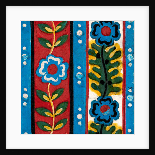 Design for a wallpaper pattern by Heussner & Co.