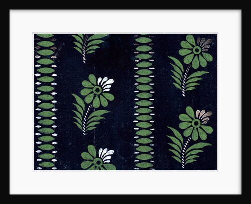 Design for a wallpaper pattern by Heussner & Co.