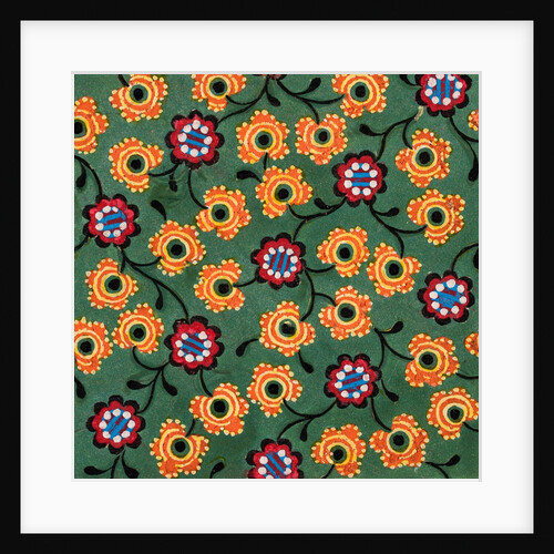 Design for a wallpaper pattern by Heussner & Co.