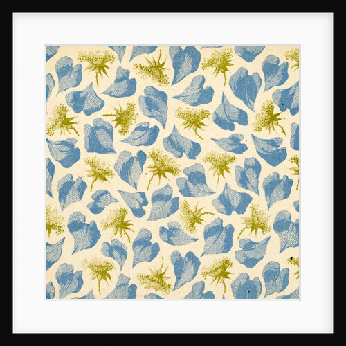 Textile design from subsciption journal Dessins Nouveautes April-August 1880 edition by Lechartier et Paul