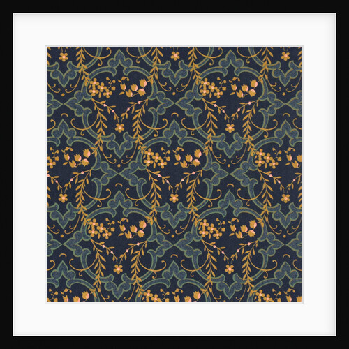 Textile design from subsciption journal Dessins Nouveautes April-August 1880 edition by Lechartier et Paul