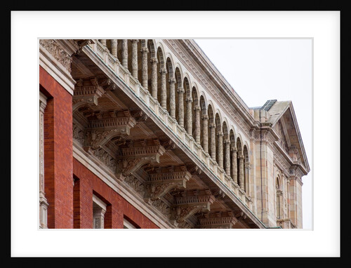 lThe upper loggia of the Henry Cole Wing of the V&A Museum by Anonymous