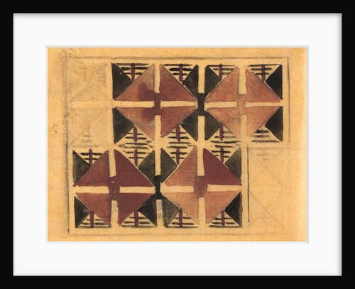 Design for a printed textile by Paul Nash