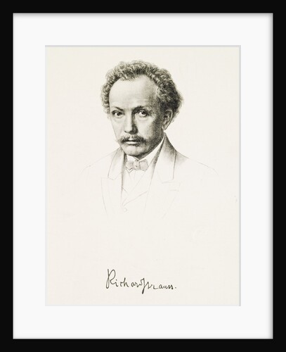 Richard Strauss, composer by Kunstanstalt Stengel & Co.