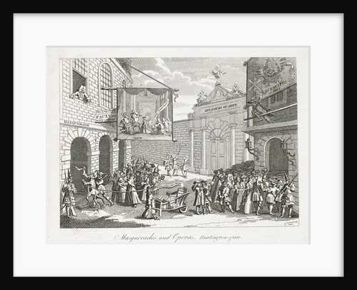 The Bad Taste of Town by William Hogarth