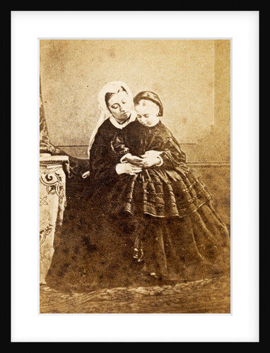 Queen Victoria and unknown child by Anonymous