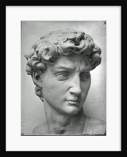 Cast of the head of Michelangelo's David in the Accademia di Belle Arte, Florence by Isabel Agnes Cowper
