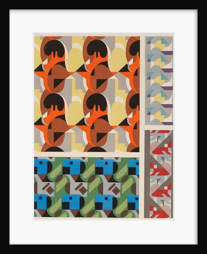 Plate from Kaleidoscope, ornements abstraits by Ad. Verneuil