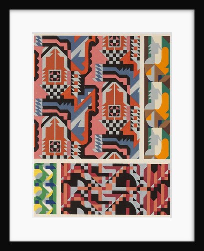 Plate from Kaleidoscope, ornements abstraits by Ad. Verneuil