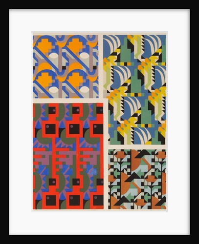 Plate from Kaleidoscope, ornements abstraits by Ad. Verneuil