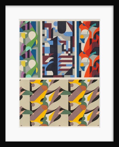 Plate from Kaleidoscope, ornements abstraits by Ad. Verneuil