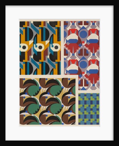 Plate from Kaleidoscope, ornements abstraits by Ad. Verneuil