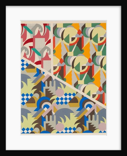 Plate from Kaleidoscope, ornements abstraits by Ad. Verneuil