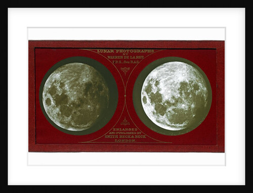 The moon by Warren De La Rue