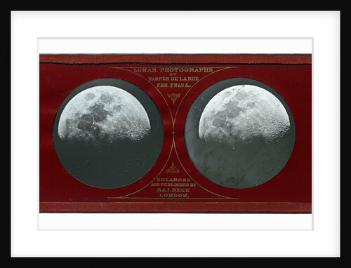 The moon by Warren De La Rue