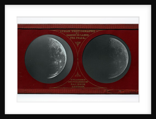 The moon by Warren De La Rue