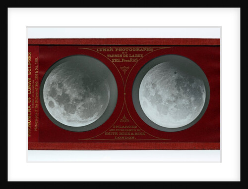 The moon by Warren De La Rue