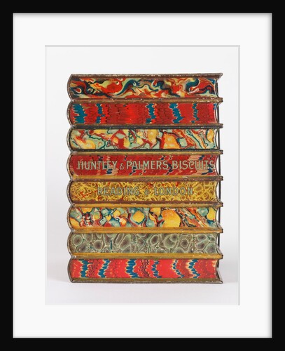 Literature biscuit tin by Boorne & Stevens Huntley