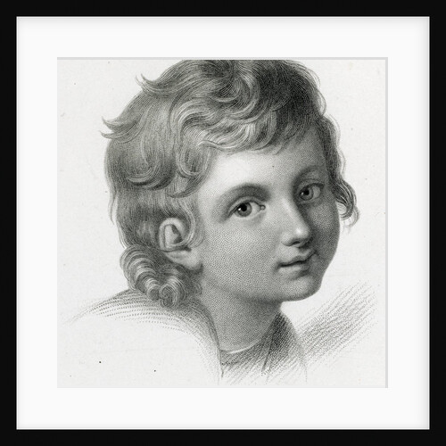 Prince Albert, at the age of four by William Holl