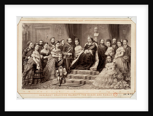 Queen Victoria & members of the Royal Family by Anonymous