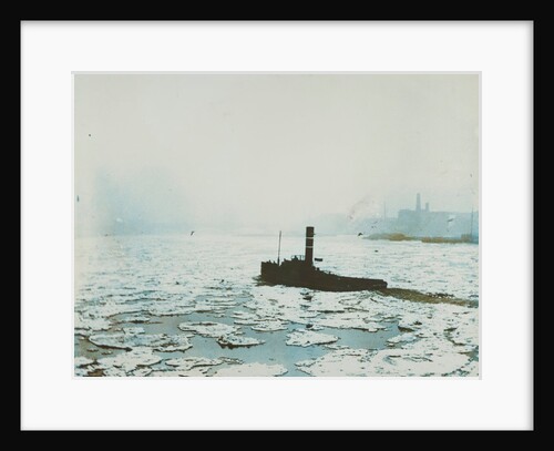 The Great Frost, Tug Breaking Up Ice on the Thames by Paul Martin