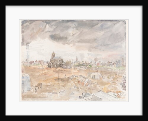 La Phare de Calais: Eglise du Courgain-Maritime by Thomas Hennell