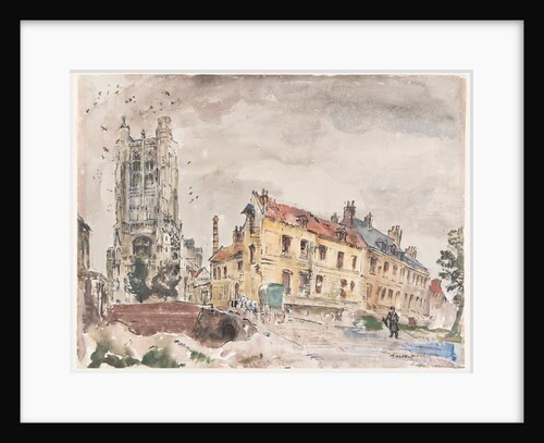 St Omer: La Tour St Bertin by Thomas Hennell