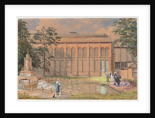 Experiments with the model of the memorial of the Exhibition of 1851 by Anthony Carey Stannus