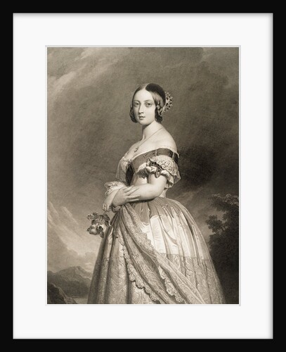 Portrait of Queen Victoria by Francois Forster
