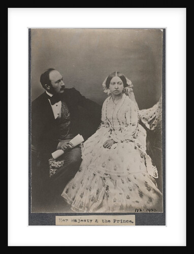 Prince Albert & Queen Victoria by Roger Fenton
