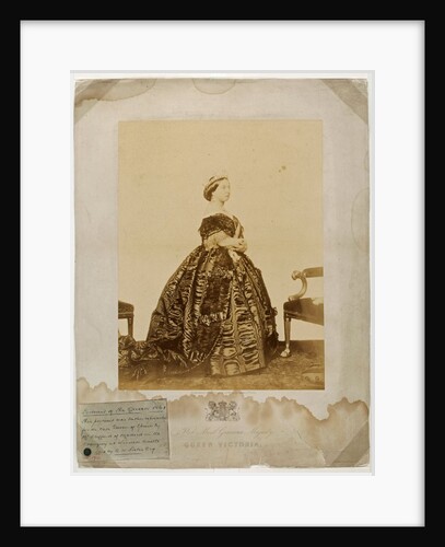 Portrait of the Queen by Charles Clifford